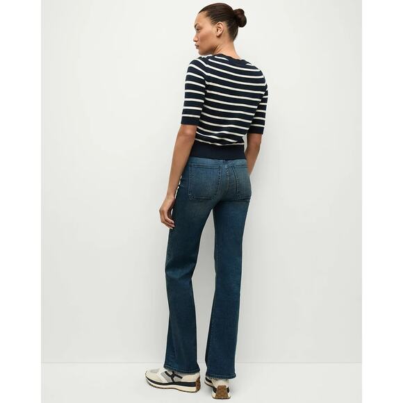 VERONICA BEARD Shana Cashmere Striped Sweater - Picture 3 of 7